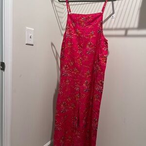 Floral Pink Women's Dress